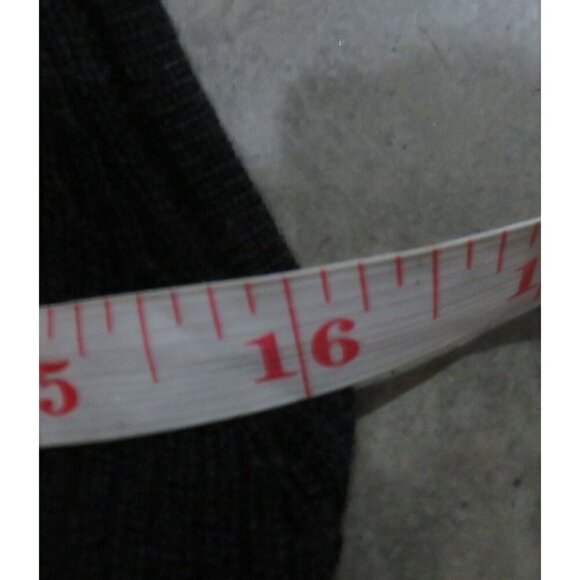 Linda Allard Ellen Tracy Extra Fine Merino Wool Sleeveless Sweater size Medium - Picture 7 of 8